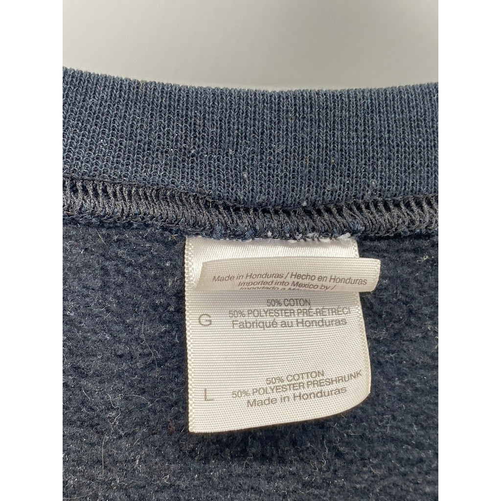 GILDAN Men's Black Heavy Blend Steiner Gorilla, Snake, Leopard Sweatshirt SZ L