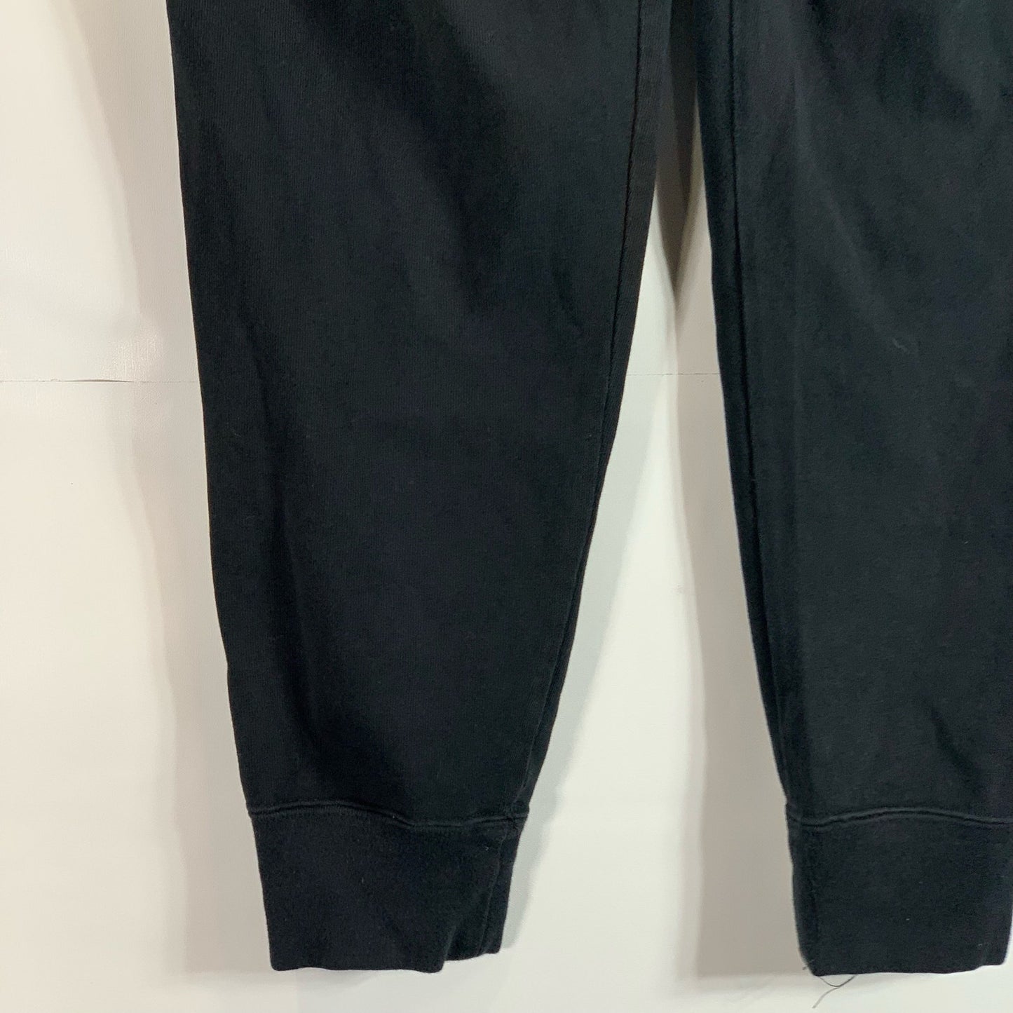 NIKE Women's Black Solid Drawstring Regular-Fit Pll-On Jogger Pants SZ S