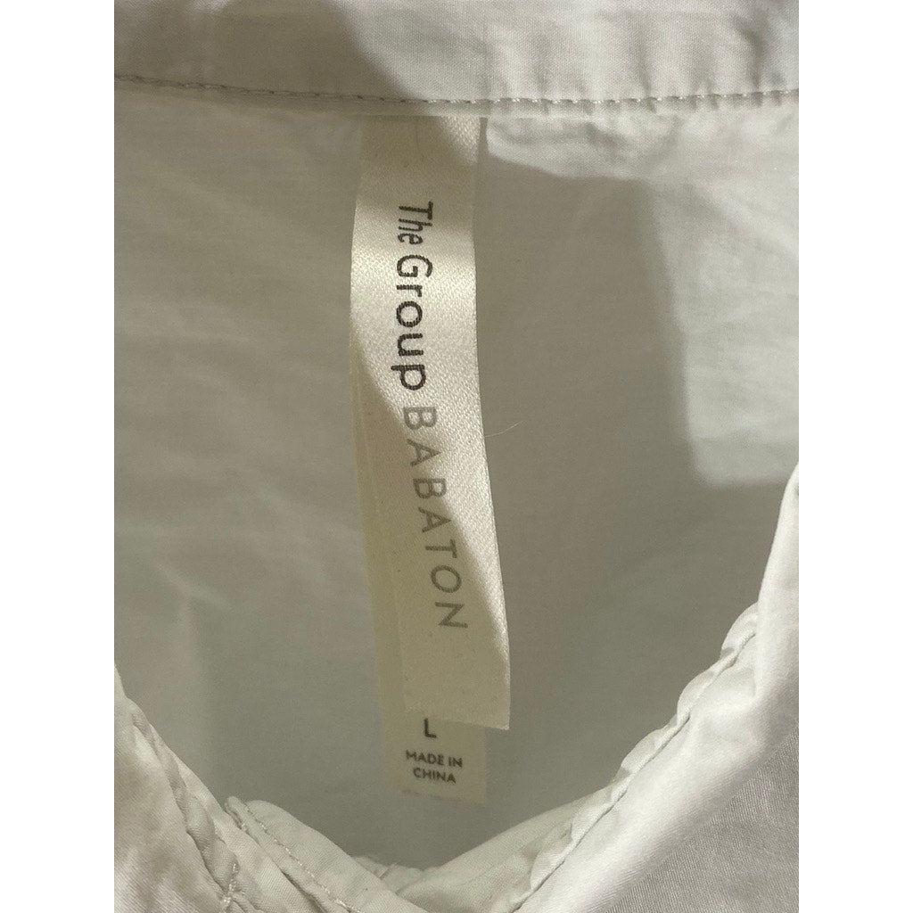 THE GROUP BY BABATON Men’s Gray Long Sleeve Button-Up Shirt SZ L