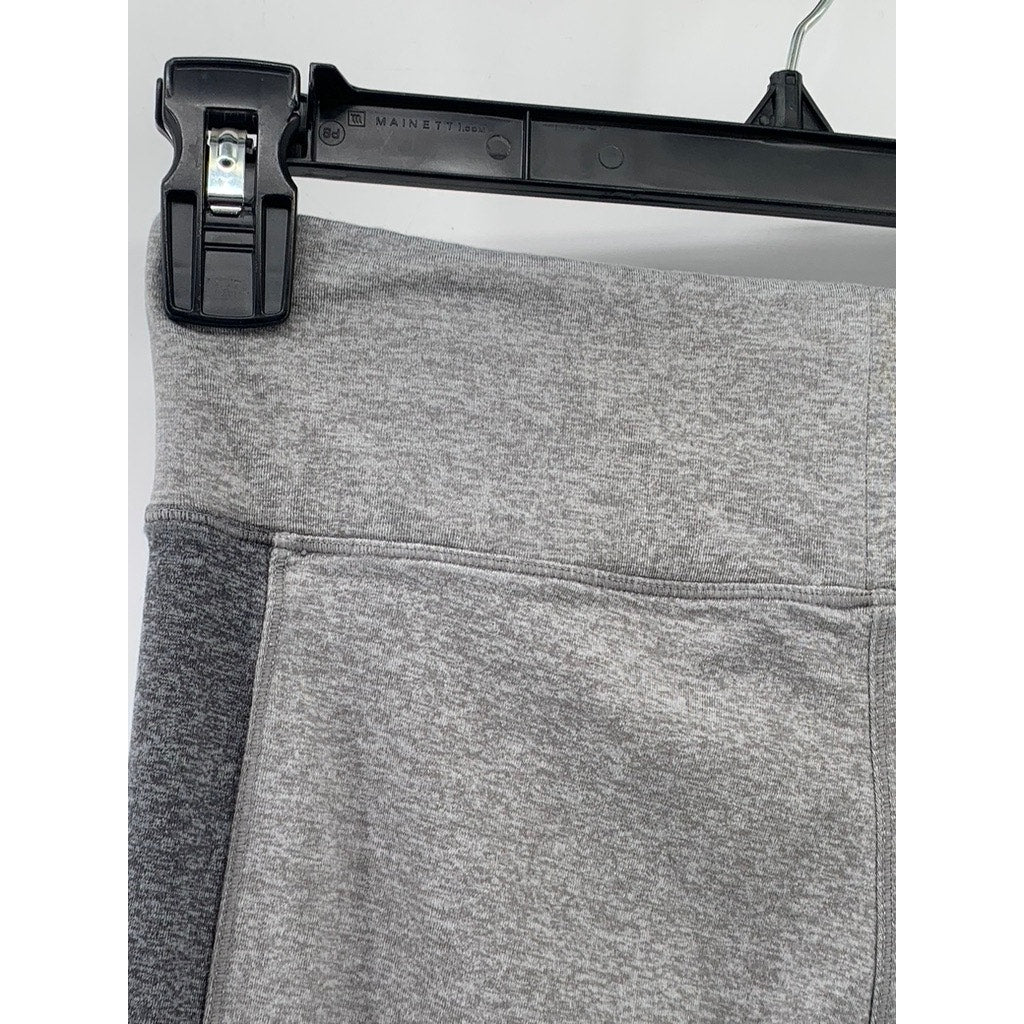 WE ME Women’s Gray High-Rise Cropped Leggings SZ S