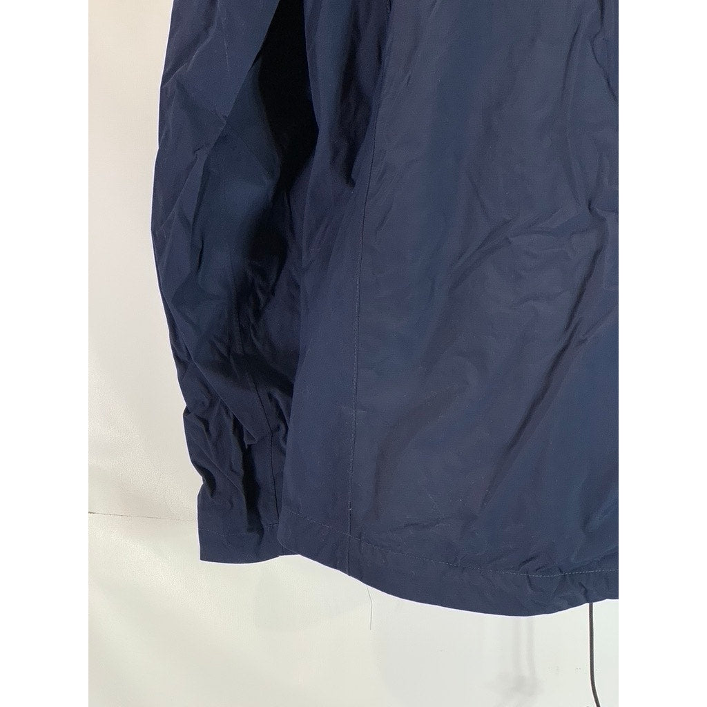 THE NORTH FACE Men's Navy Hyvent Water-Resistant Stand Collar Zip-Up Jacket SZ S