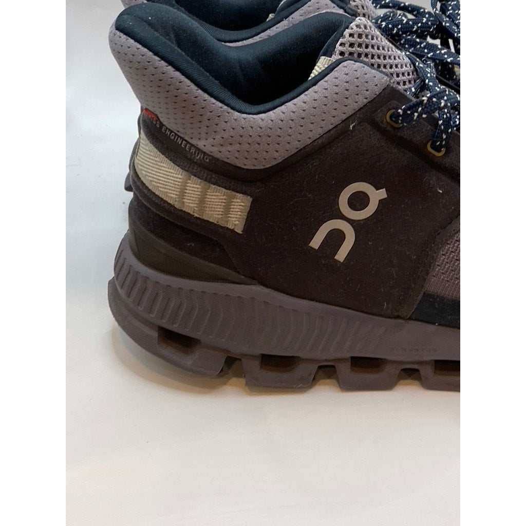 ON CLOUD Women's Gray Mesh Swiss Engineering Lace-Up Sneakers SZ 8.5