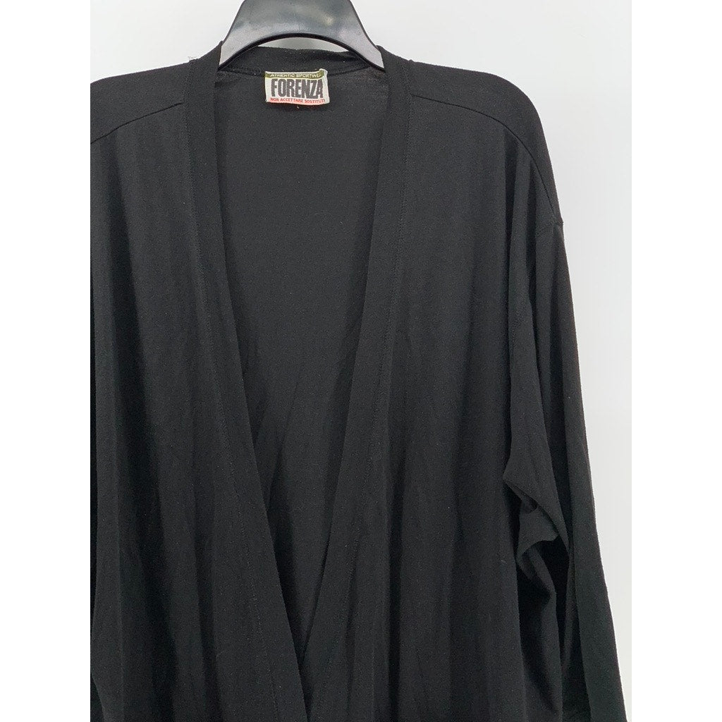 FORENZA Women's Black Vintage Five Button Cardigan SZ L