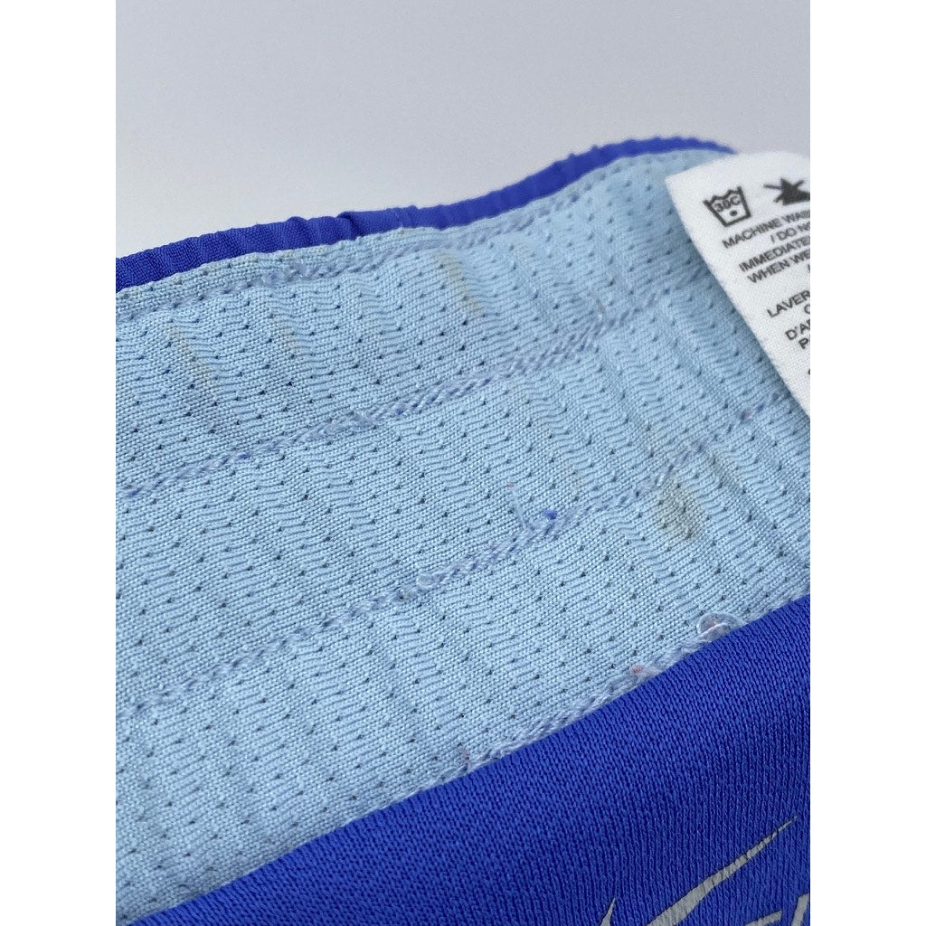 NIKE Women’s Blue-Orange Elastic Waist Dri-Fit Running Shorts SZ XS