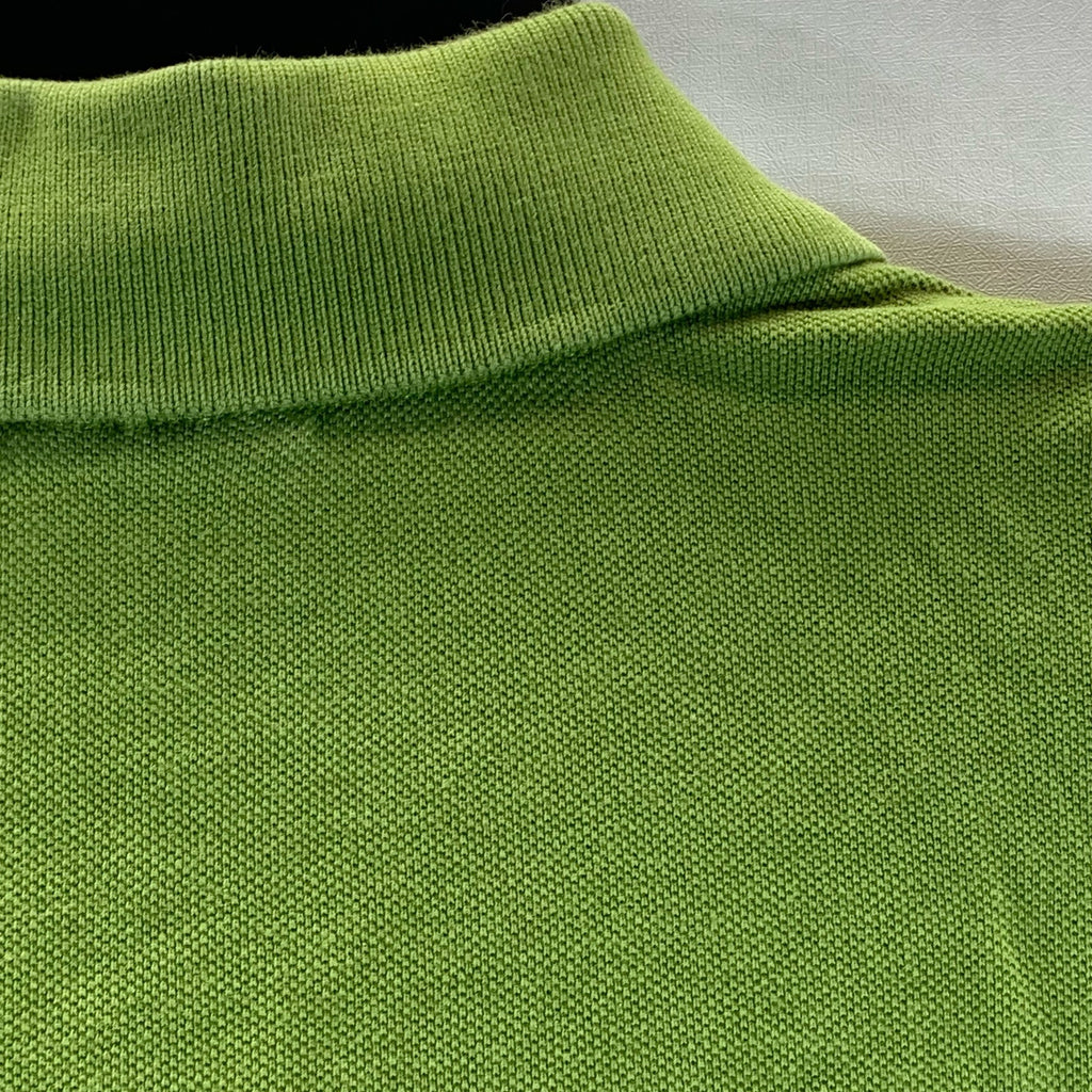 BROOKS BROTHERS 346 Men's Green Cotton Original-Fit Short Sleeve Polo Shirt SZ M