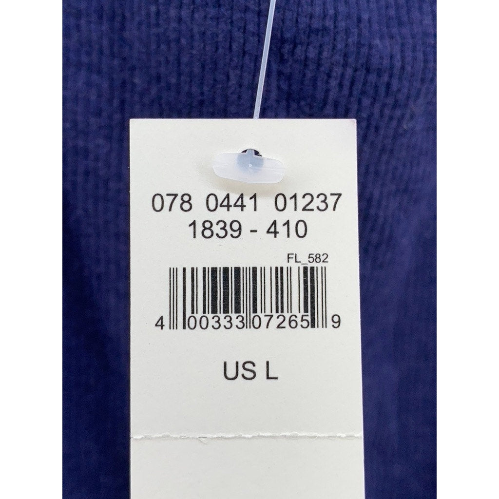 AERIE Women's Navy Ribbed Casual Tank Top SZ L
