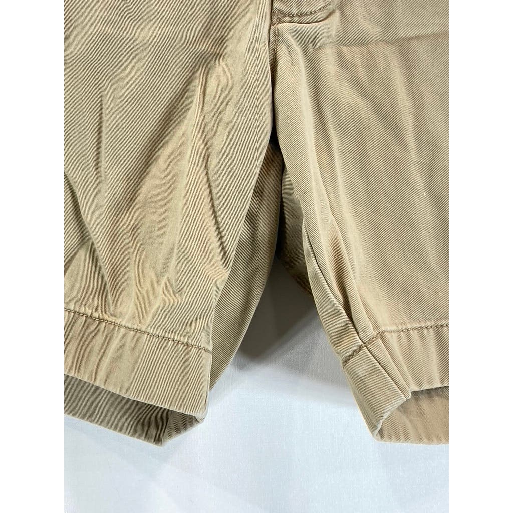 J. CREW Men's Tan Reade Stretch Four-Pocket 7" Chino Shorts SZ 32