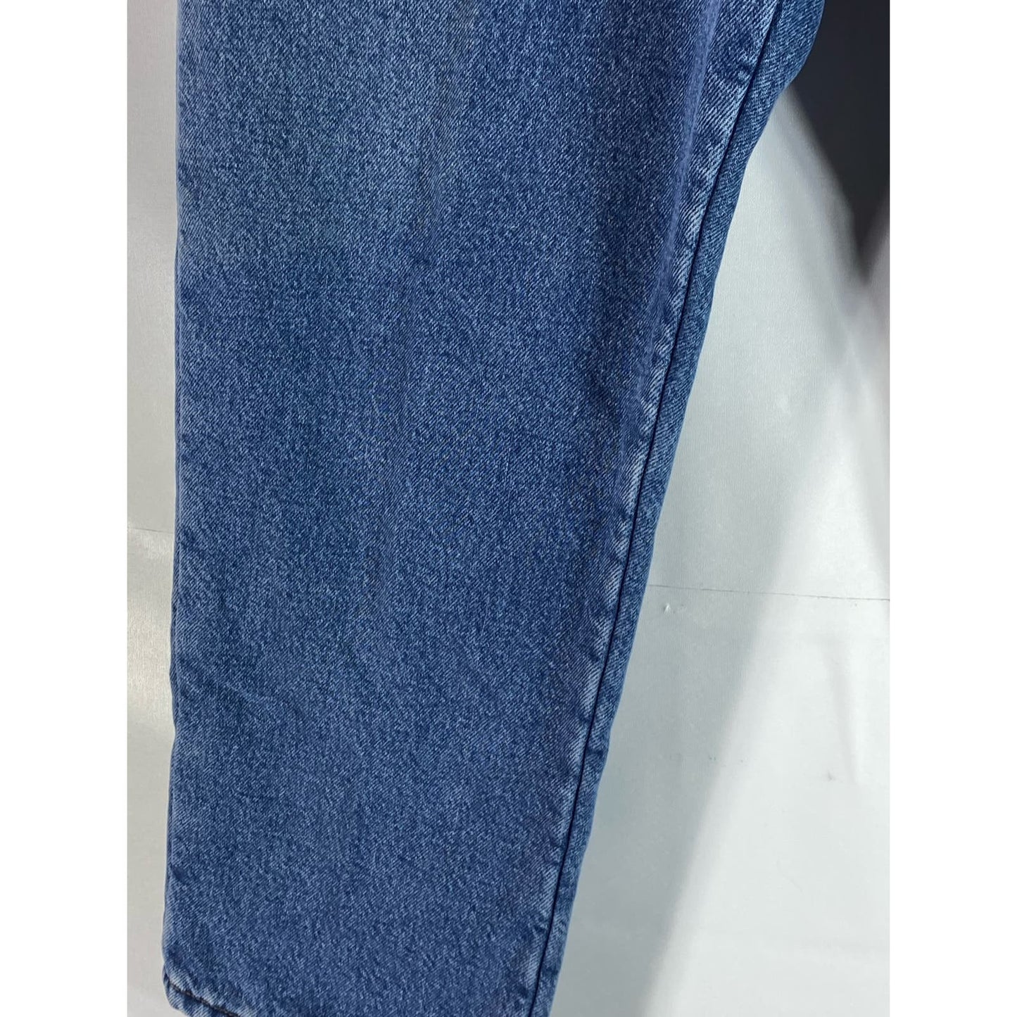 L.L. BEAN Men's Stonewashed Blue Double L Classic-Fit Fleece-Lined Jeans SZ38X29