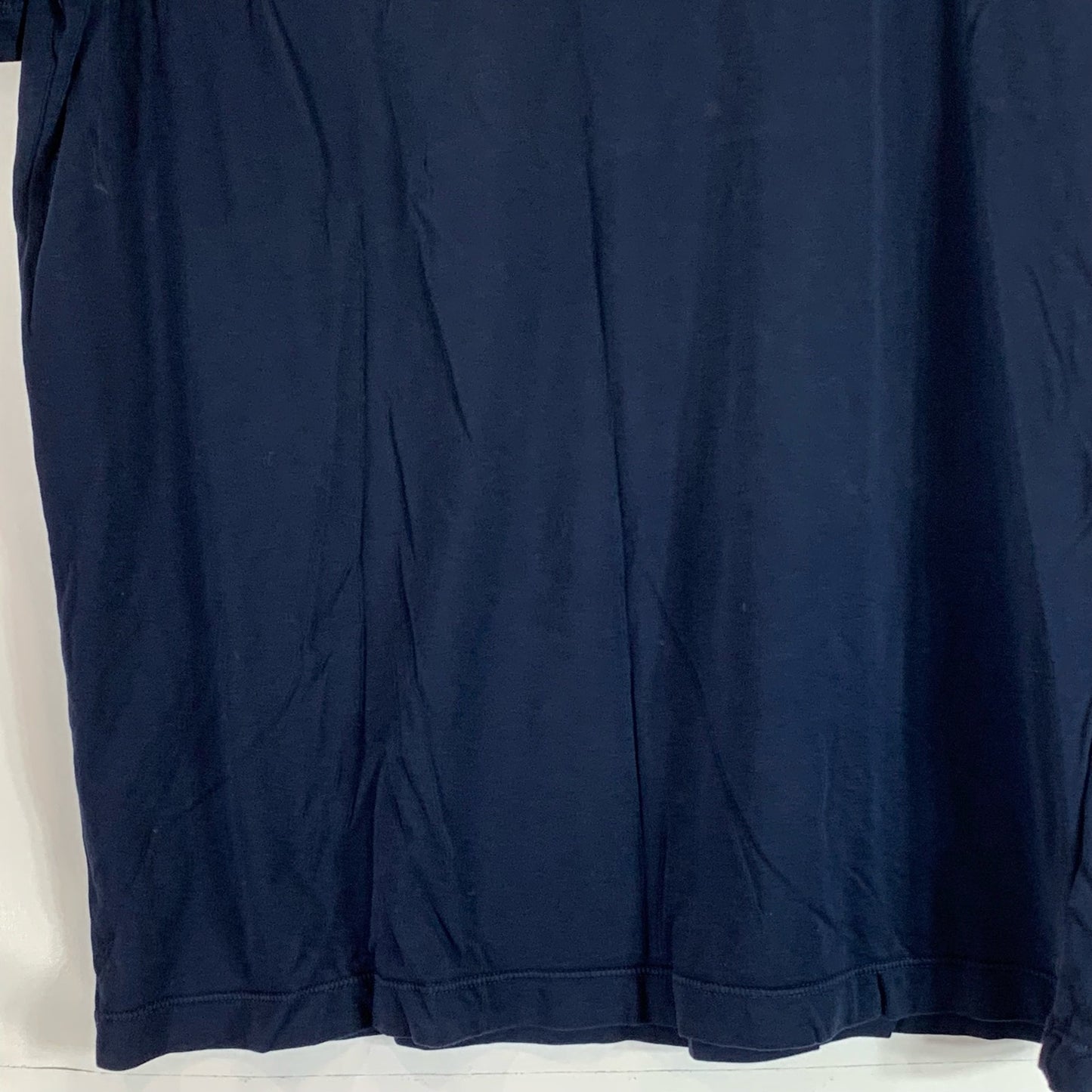 VELVET BY GRAHAM & SPENCER Men's Navy Solid Crewneck Short Sleeve T-Shirt SZ M