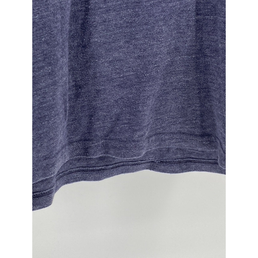 DALLAS COWBOYS Men’s Navy Heather Blue Crewneck Graphic NFL Team T-Shirt SZ L