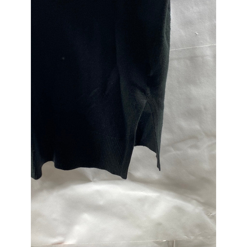 A NEW DAY X TARGET Women's Black Open-Front Knit Long Sleeve Cardigan SZ XS