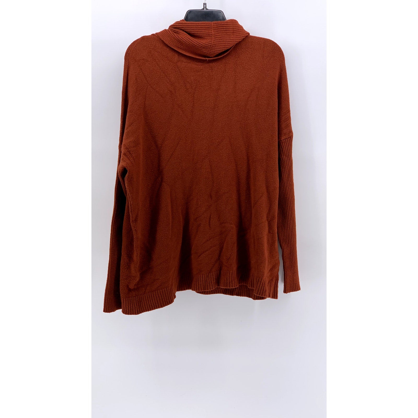 CYRUS Women's Brown Cowl-Neck Sweater SZ M