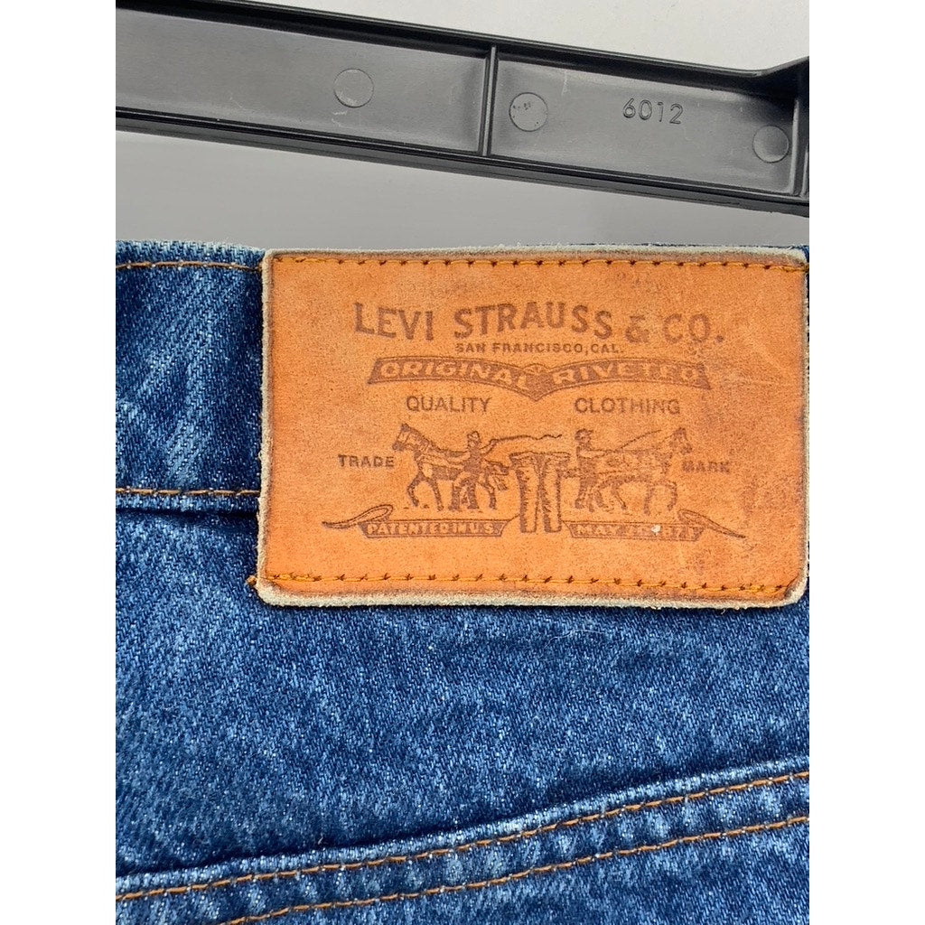 LEVI'S Men's Blue Vintage 80's Orange Tab Bootcut Five-Pocket Jeans SZ 30X30