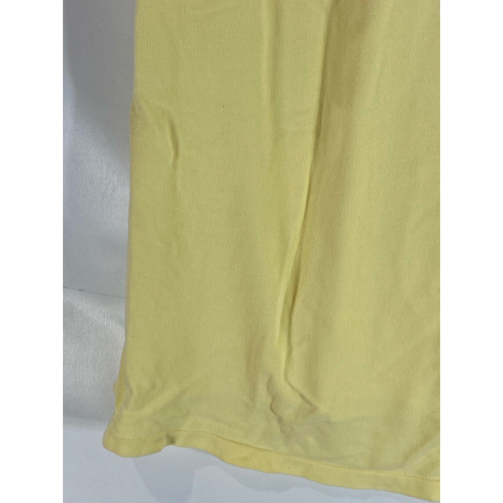 POLO BY RALPH LAUREN Men’s Yellow Vintage Regular-Fit Golf Club Logo Polo SZ XL