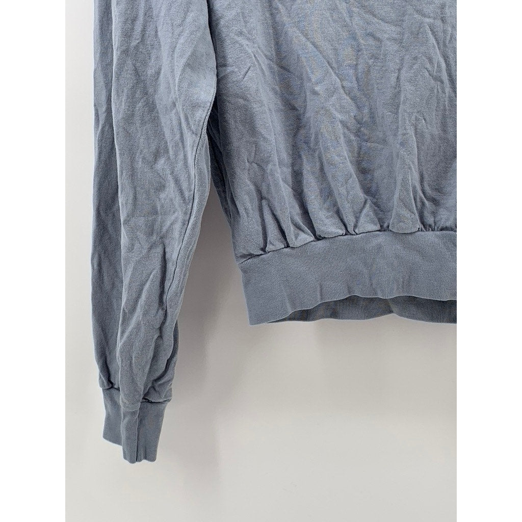 LOS ANGELES APPAREL Women's Gray Classic Crewneck Sweatshirt SZ S