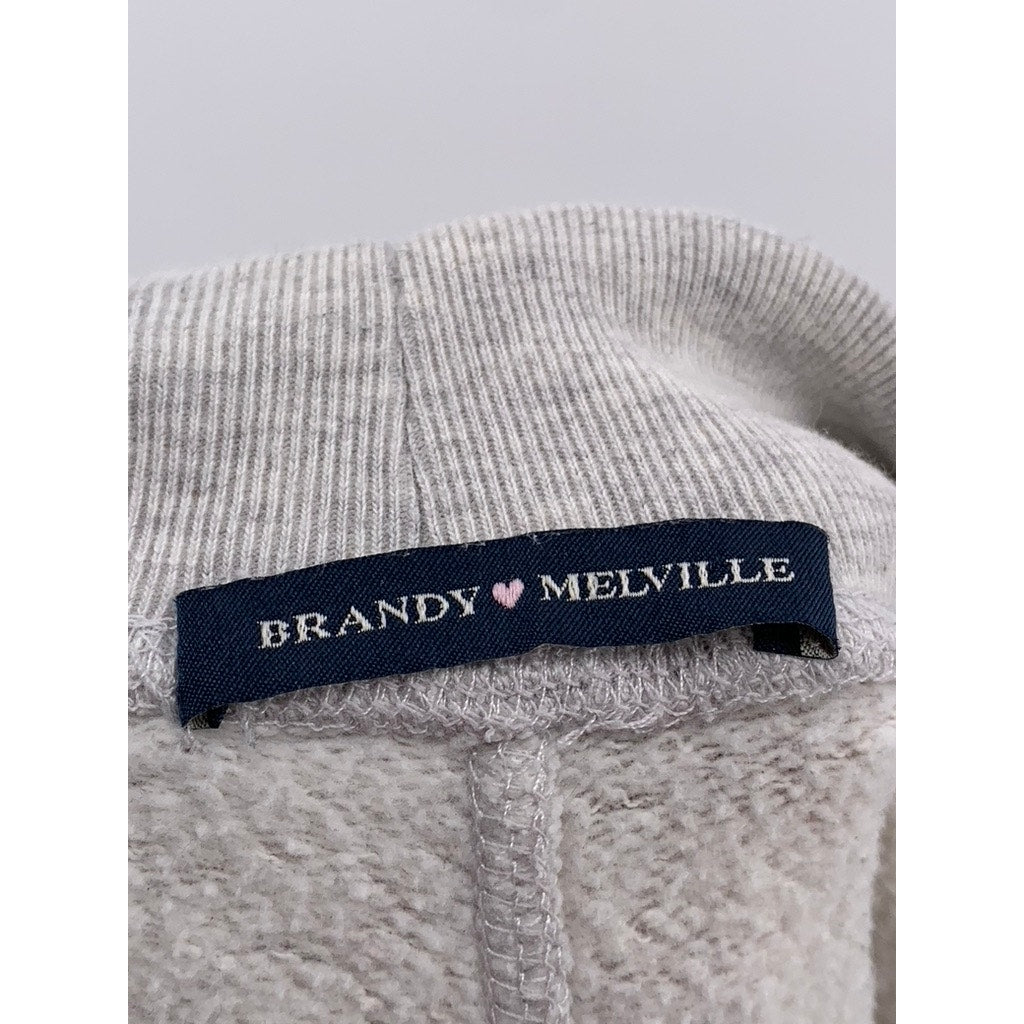 BRANDY MELVILLE Women's Gray Low-Rise Flare Sweatpants SZ OS