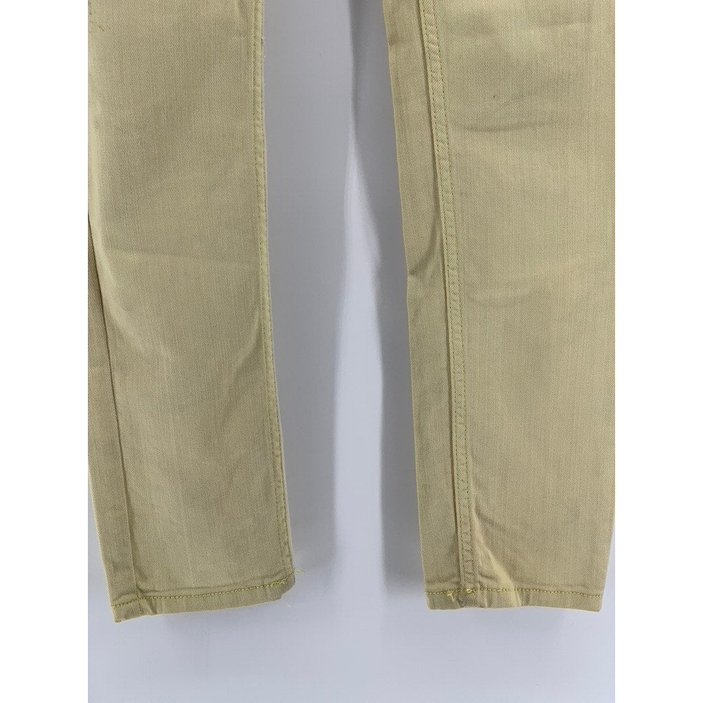 EL BENNETTON JEANS Women's Tan Skinny Stretch Jeans SZ 28