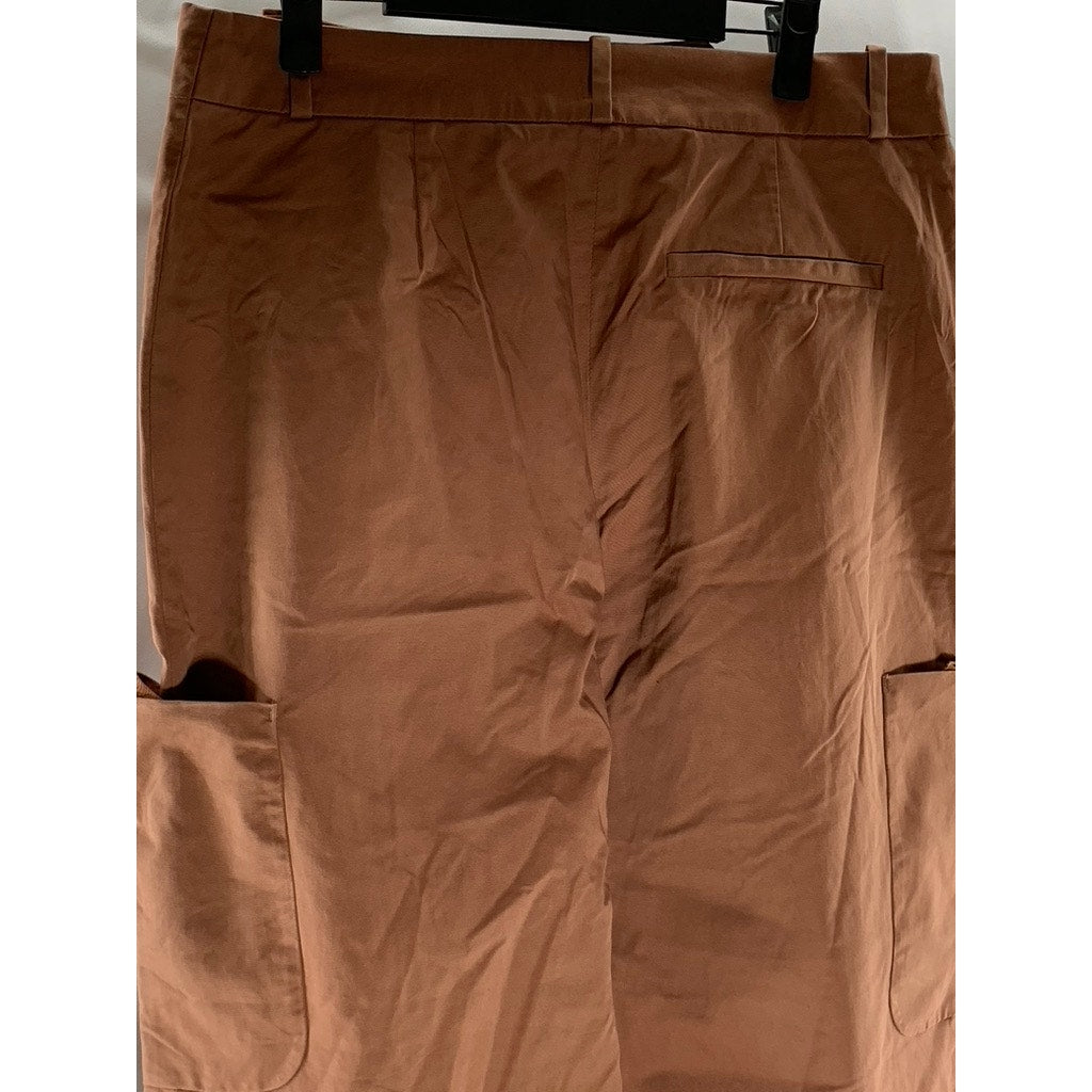 BOSS HUGO BOSS Women's Terracotta Straight-Leg Pant SZ 8