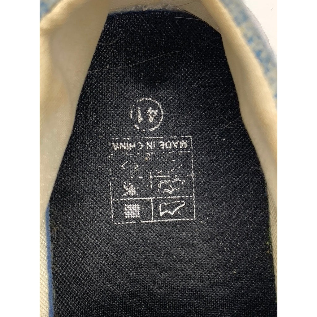 UNBRANDED Women's Blue Canvas Slip-On Loafers SZ 41(US10.5)