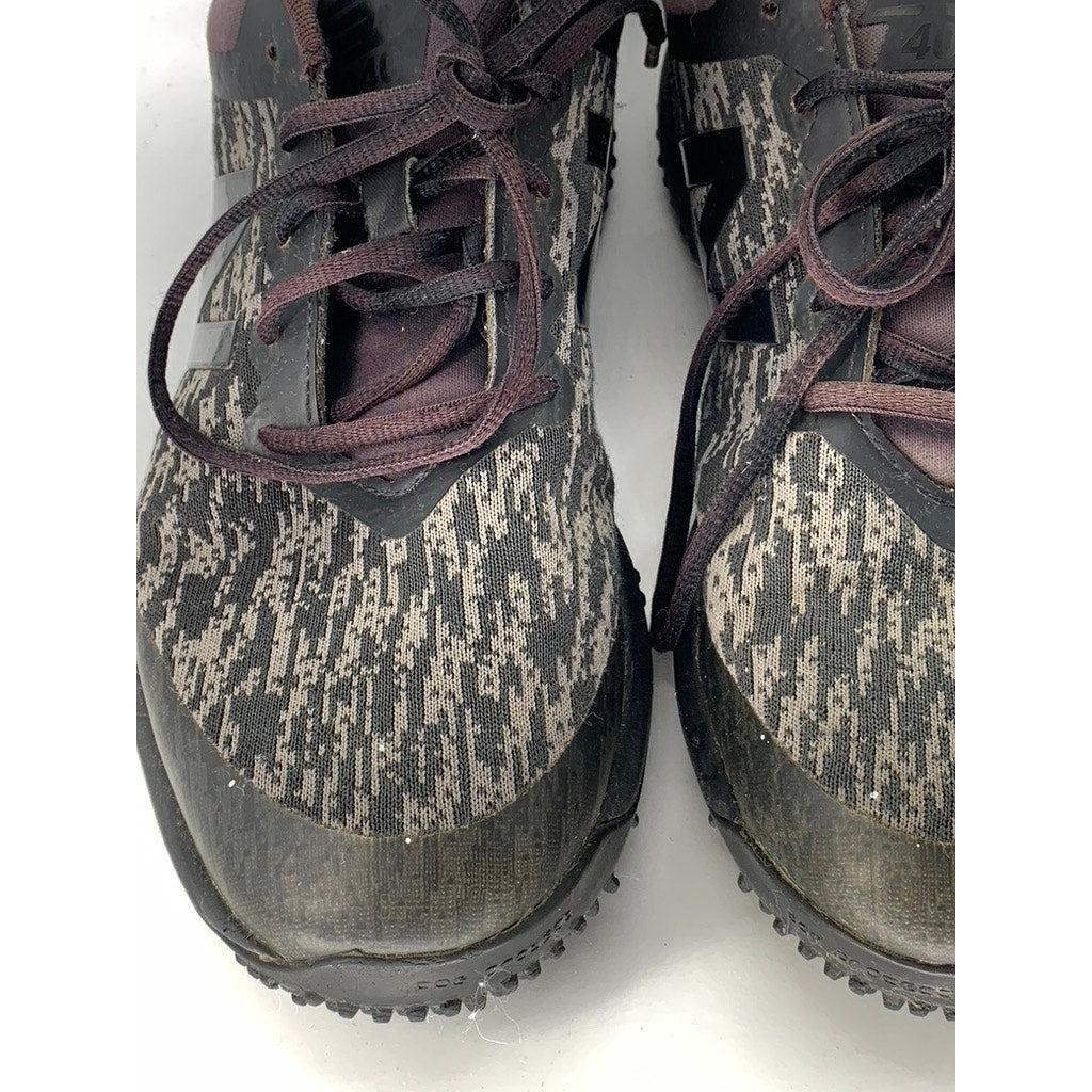 NEW BALANCE Men's Black-Gray Camo Fresh Foam Sneakers SZ 9