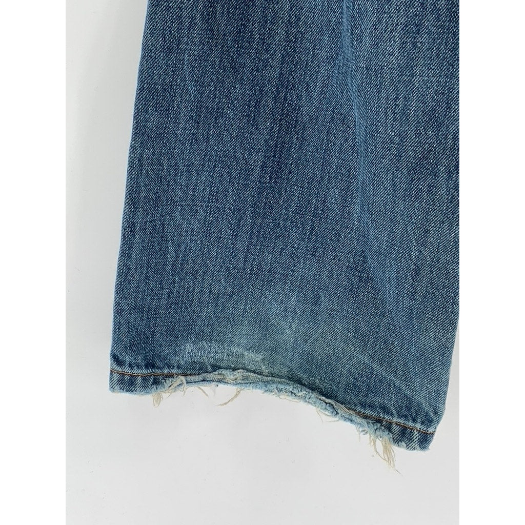 ESPIRIT '68 Men's Medium Blue Custom Handcrafted Straight-Leg Jeans SZ 30X32