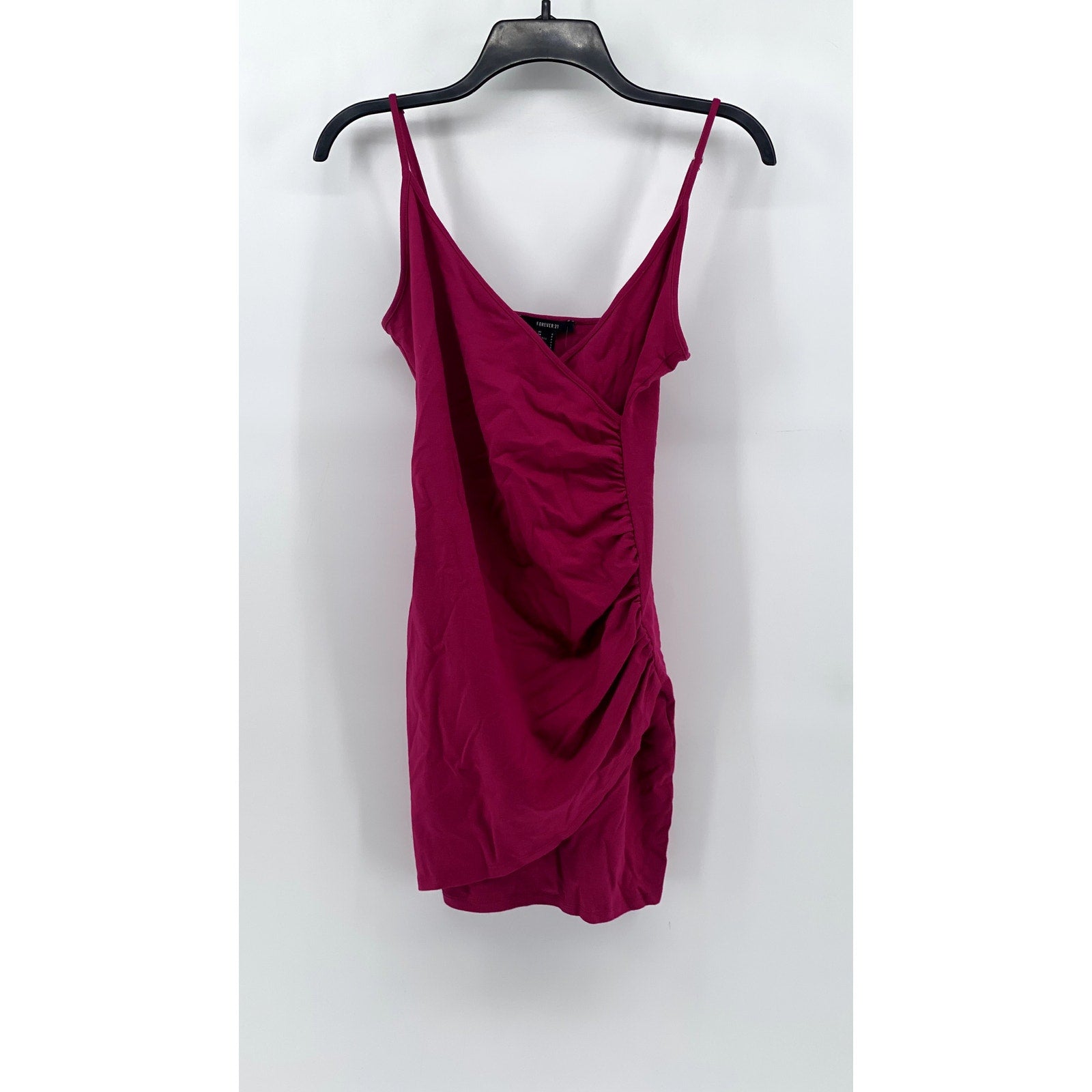 FOREVER 21 Women's Fuchsia Bodycon Mini Dress SZ S