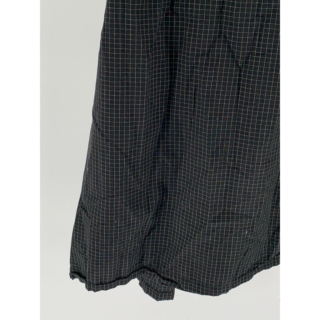 POLO RALPH LAUREN Men's Black Gingham Robe SZ S/M