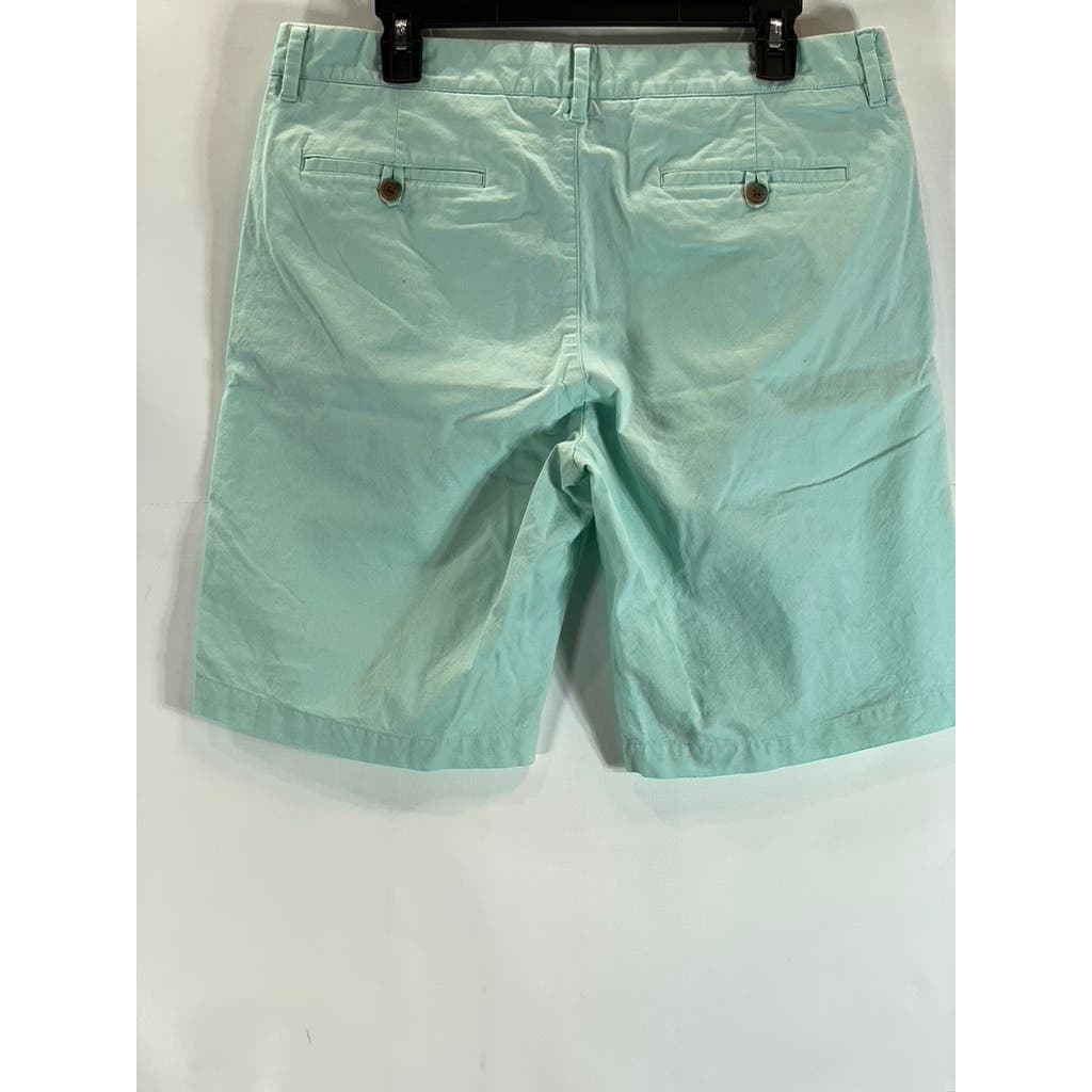 BONOBOS Men's Blue Sage Oxford Standard-Fit 9" Stretch Seasonal Chino Short SZ33