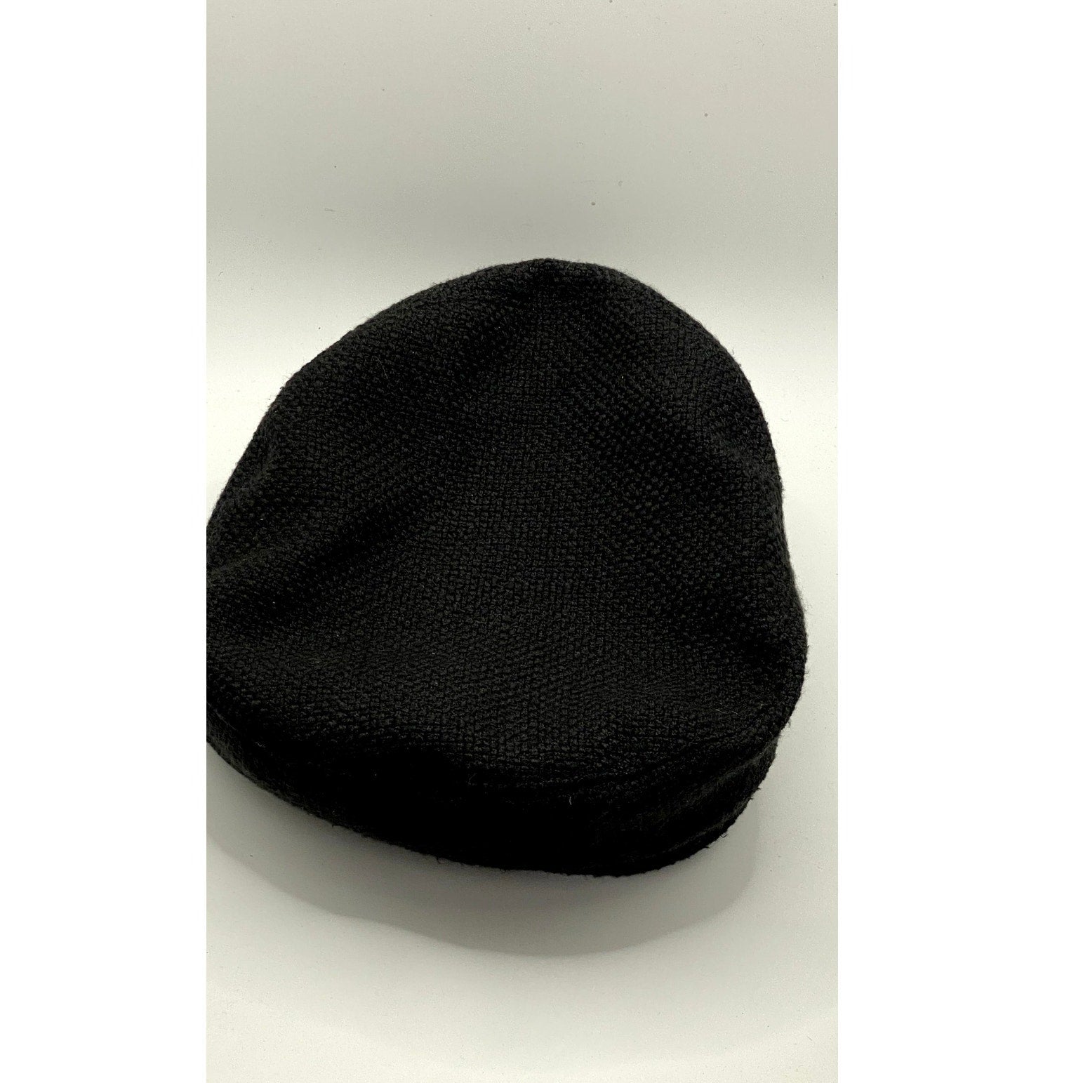 ZARA Women’s Black Textured Army Cap SZ M