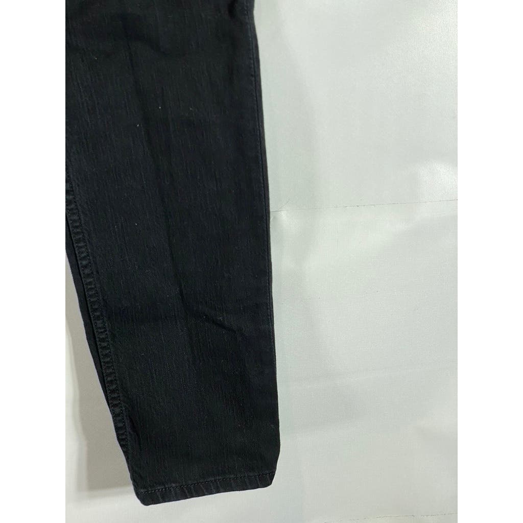LEVI'S Men's Black Solid Slim-Fit Five-Pocket Denim Jeans SZ 32X30