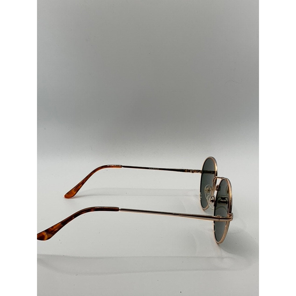 UNISEX Round Metal Polarized lens Sunglasses