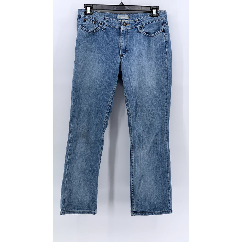 RIDERS Women's Blue Vintage Denim Straight Leg Jeans SZ 12M