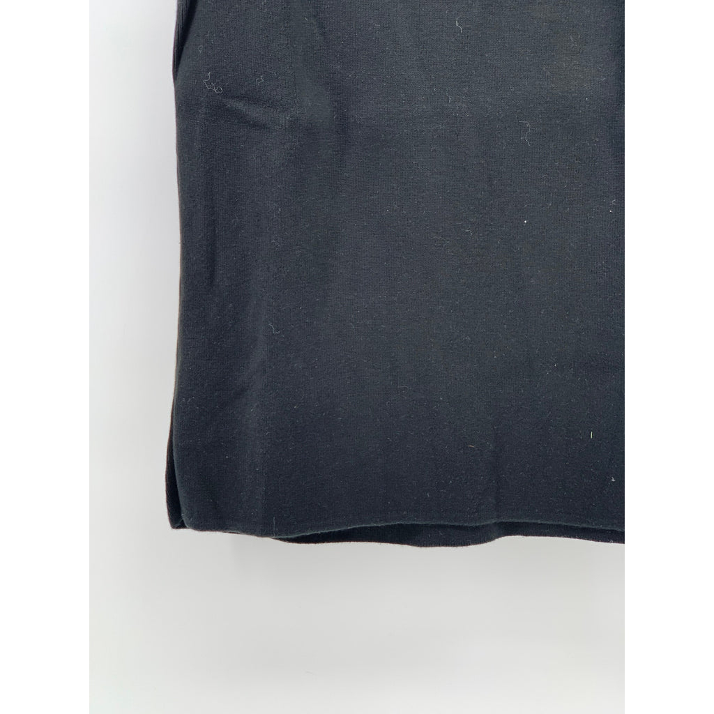 DESIGNERS ORIGINALS Women’s Black Knit Turtleneck Cotton Sleeveless Top SZ M