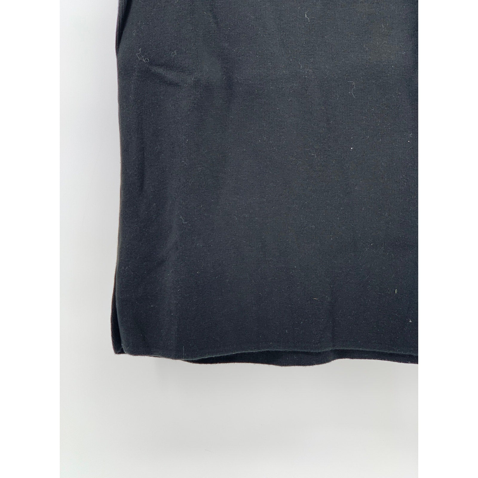 DESIGNERS ORIGINALS Women’s Black Knit Turtleneck Cotton Sleeveless Top SZ M