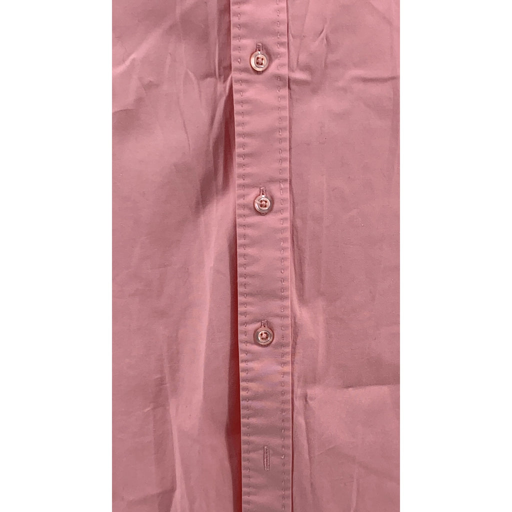 RALPH LAUREN Women's Vintage Pink Regular-Fit Button-Up Long Sleeve Top SZ 4