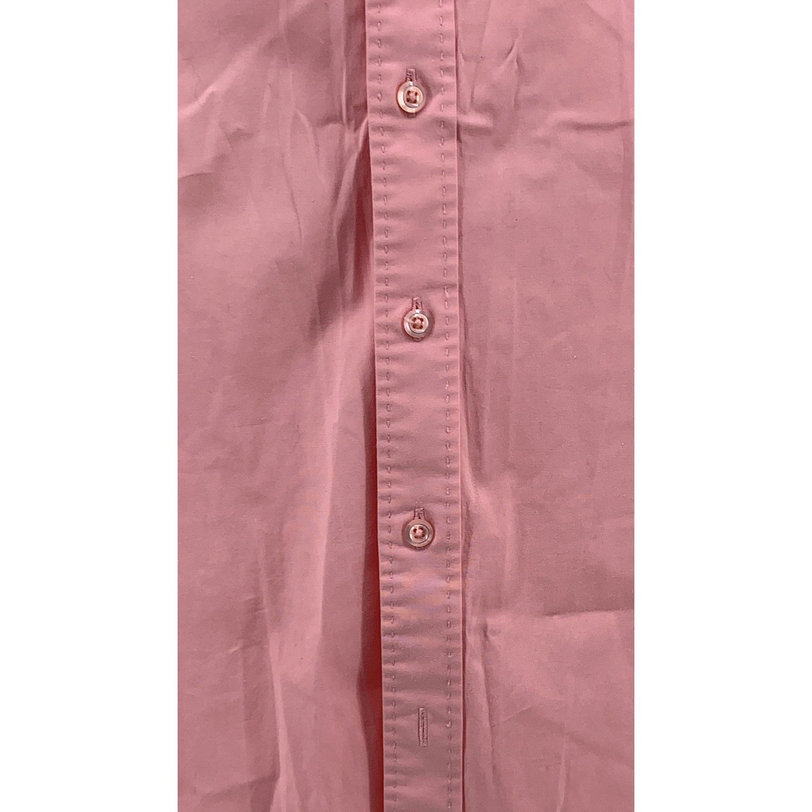 RALPH LAUREN Women's Vintage Pink Regular-Fit Button-Up Long Sleeve Top SZ 4