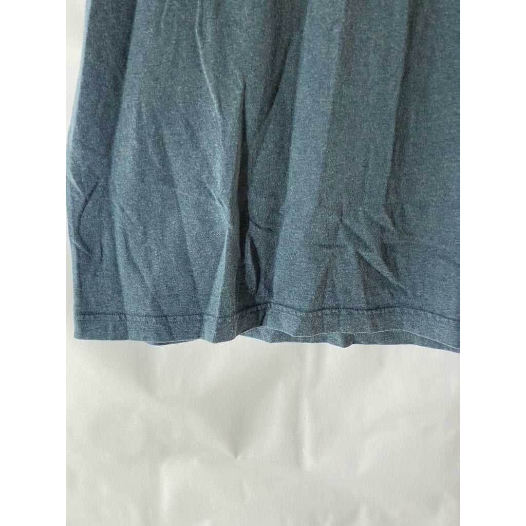 EVERLANE Men's Blue Essential Crewneck Short Sleeve T-Shirt SZ S