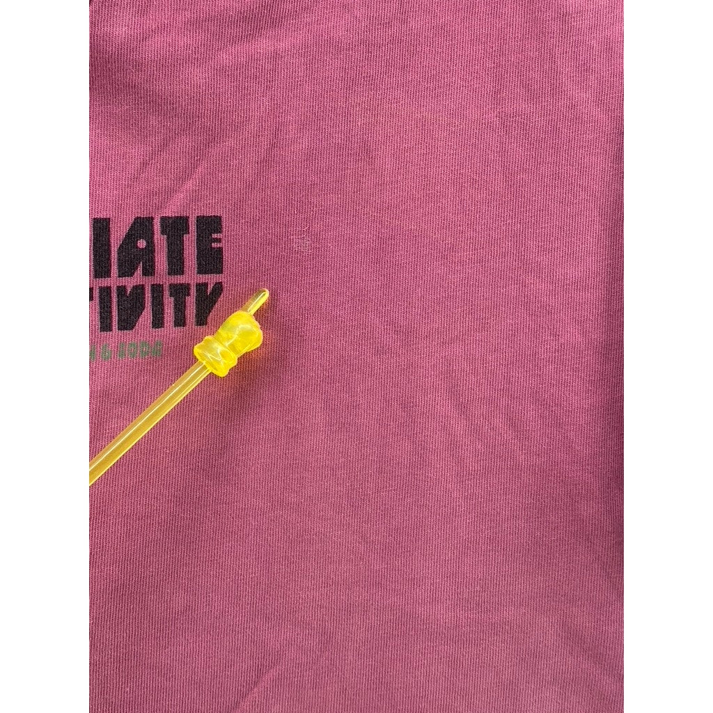 SCOTCH & SODA Men's Pink Tie-Dye Weekend Edition Radiate Positivity T-Shirt SZ M