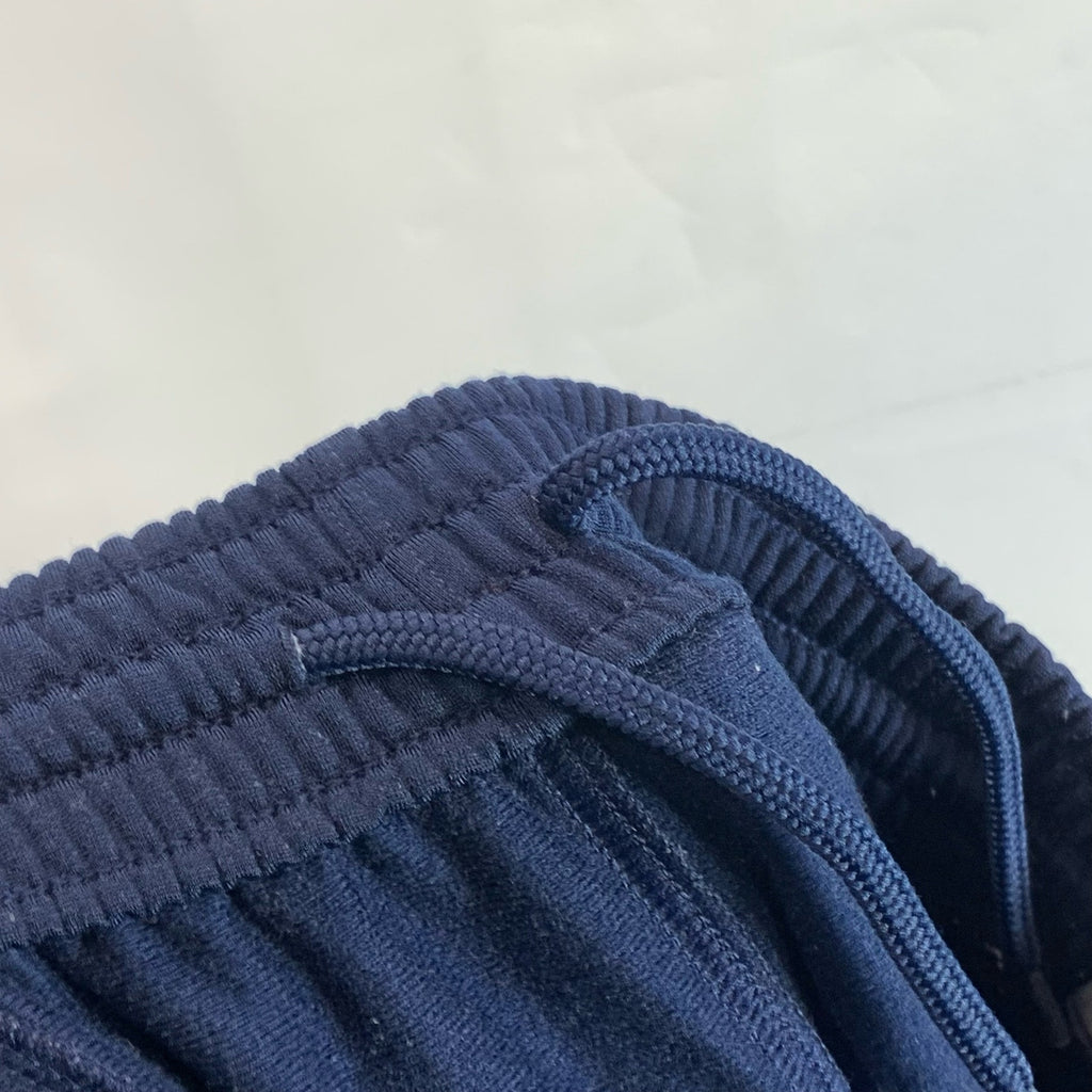 ADIDAS Men's Navy Three-Stripe Elastic Waist Pull-On Relaxed Fit Track Pant SZ M