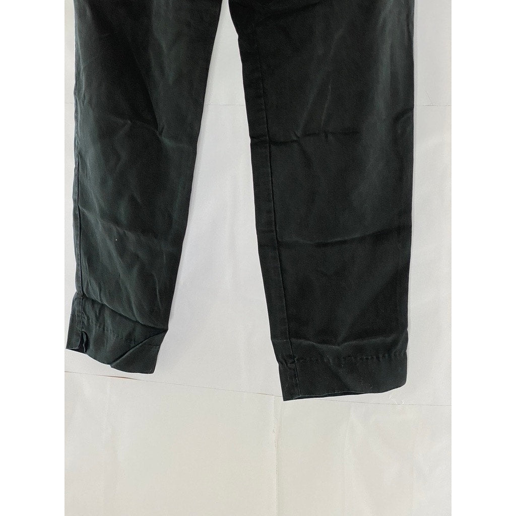 GAP Women's True Black Refined Track Slim Ankle Pant SZ 6