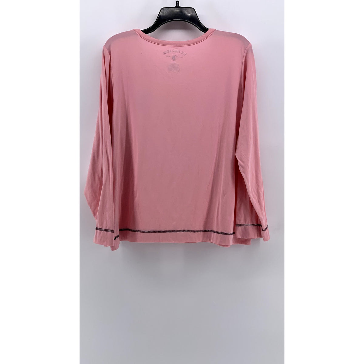 U.S POLO ASSN. Women's Plus Light Pink Long Sleeve Top SZ 2X