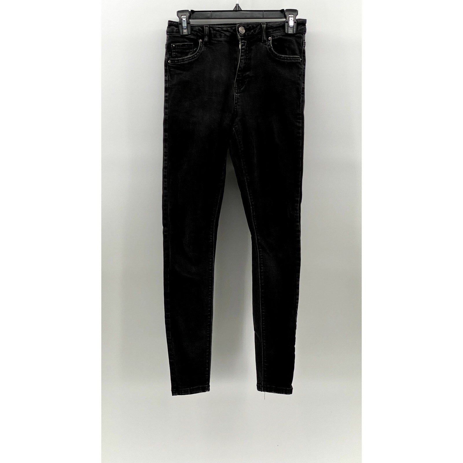 DENIM CO. Women's Black Denim Super Skinny High-Rise Jeans SZ 6