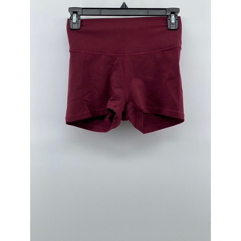 TYR Women's Burgundy Base Kinetic High-Rise 2" Short SZ S