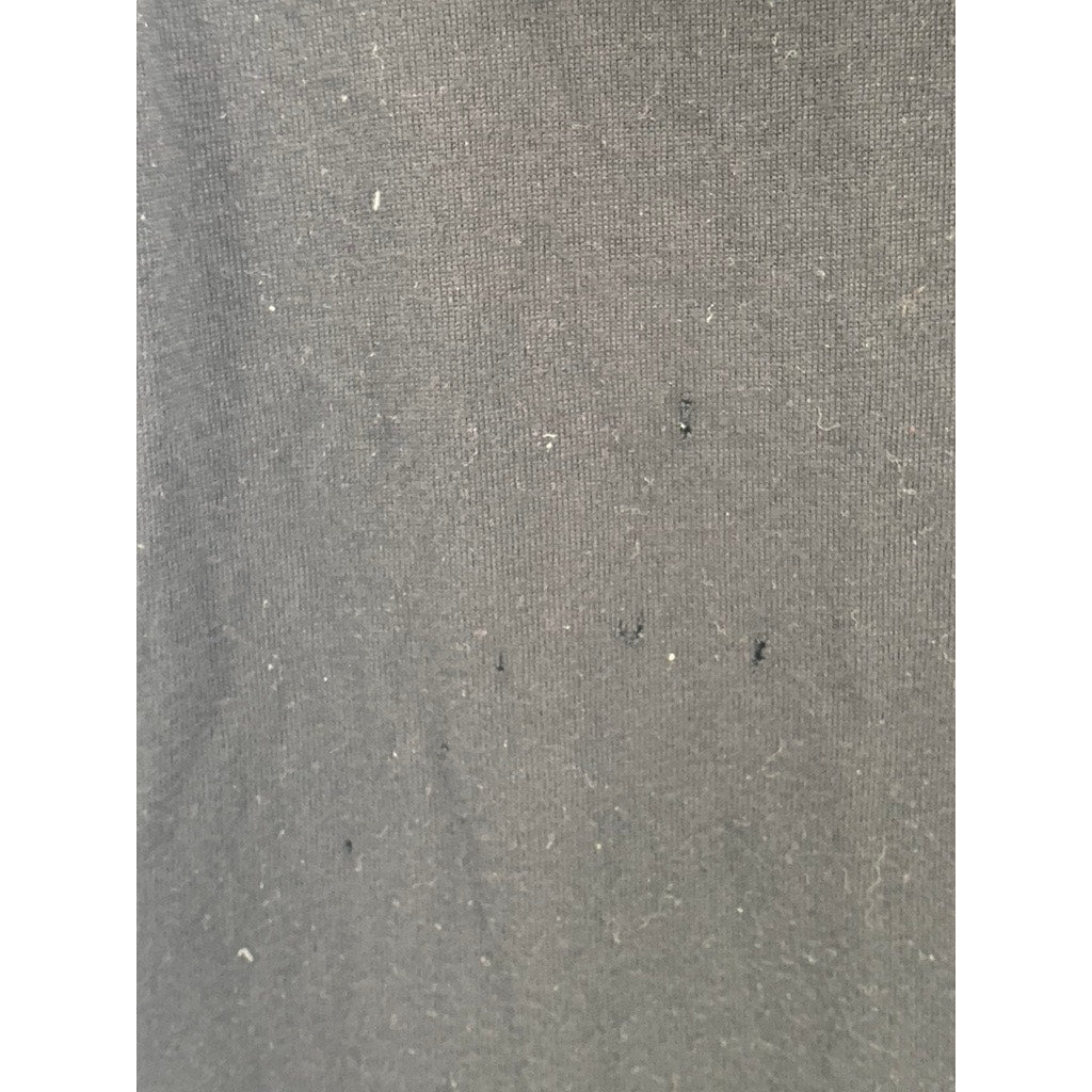 MKM ORIGINALS Men's Black Solid Knit Wool Scoop-Neck Casual Tank SZ S