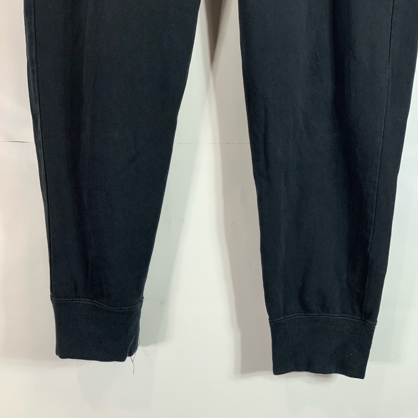 NIKE Women's Black Solid Drawstring Regular-Fit Pll-On Jogger Pants SZ S