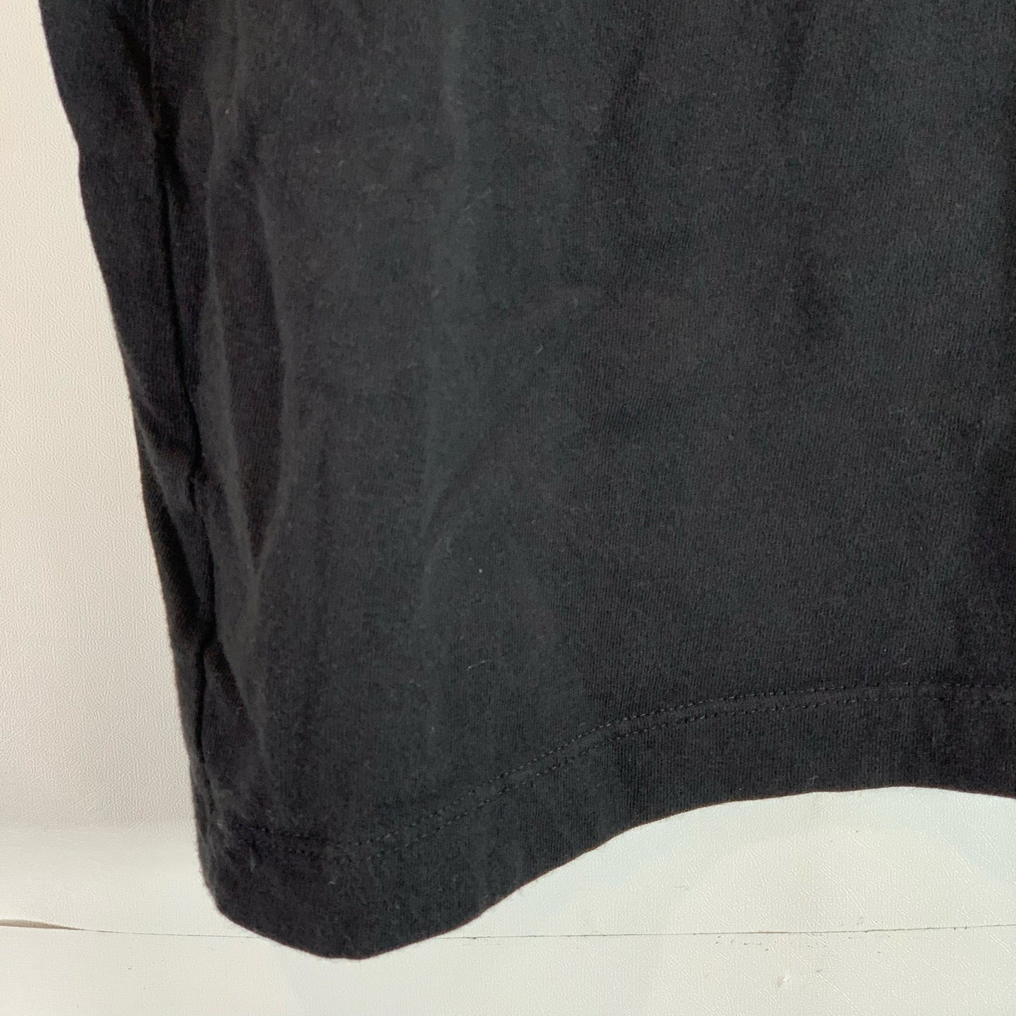 MICHAEL KORS Men's Solid Black Crewneck Casual Short Sleeve T-Shirt SZ L