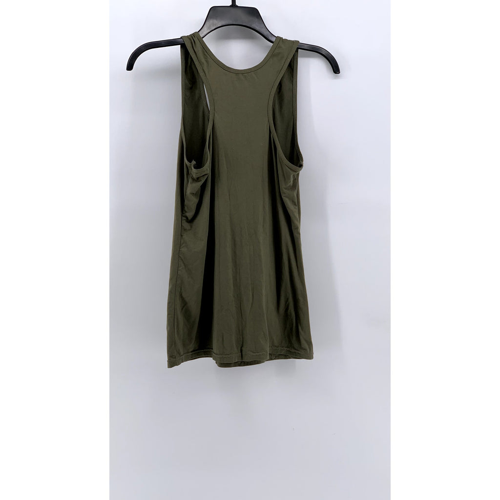 HOT KISS Women's Olive Green Scoop-Neck Tank Top SZ L