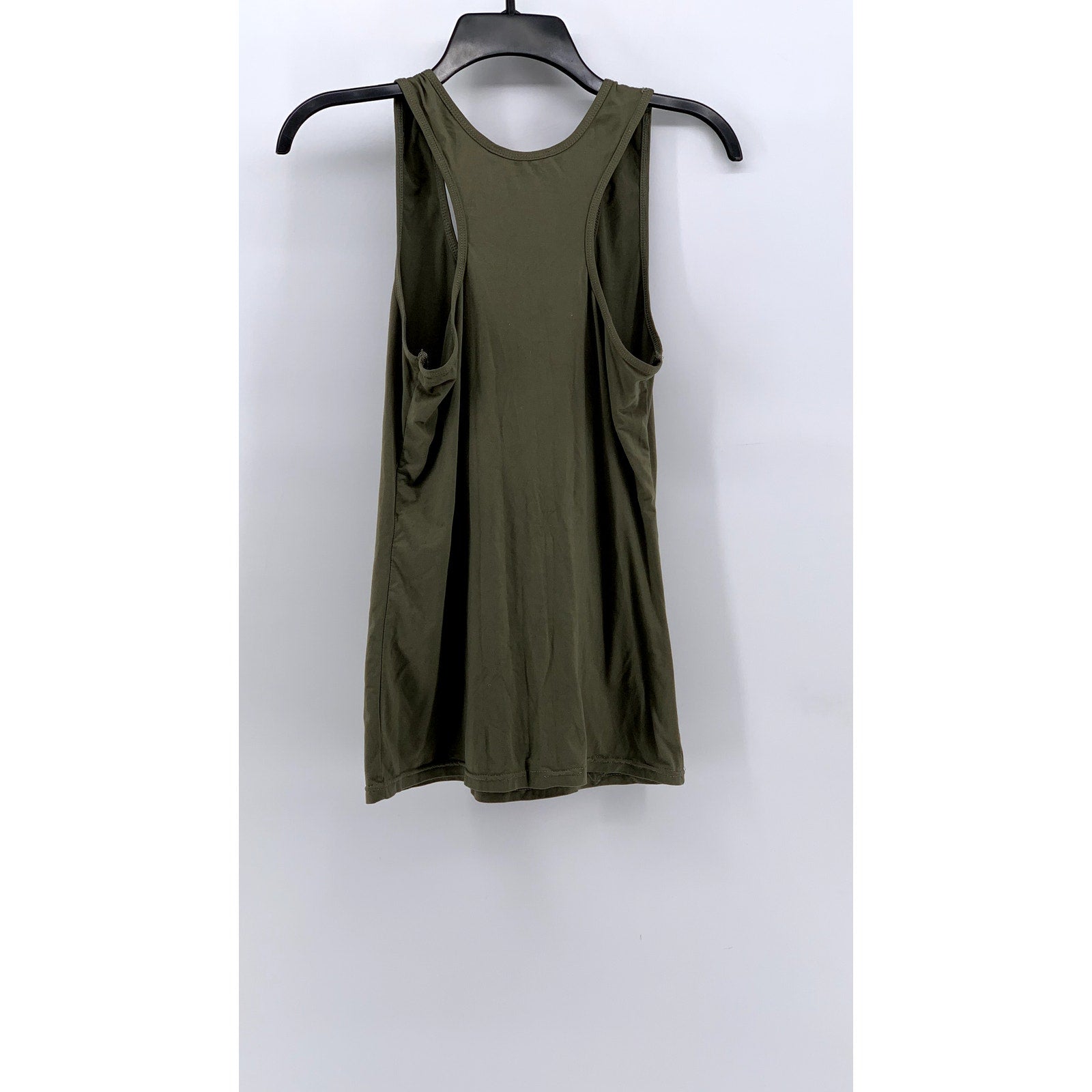 HOT KISS Women's Olive Green Scoop-Neck Tank Top SZ L