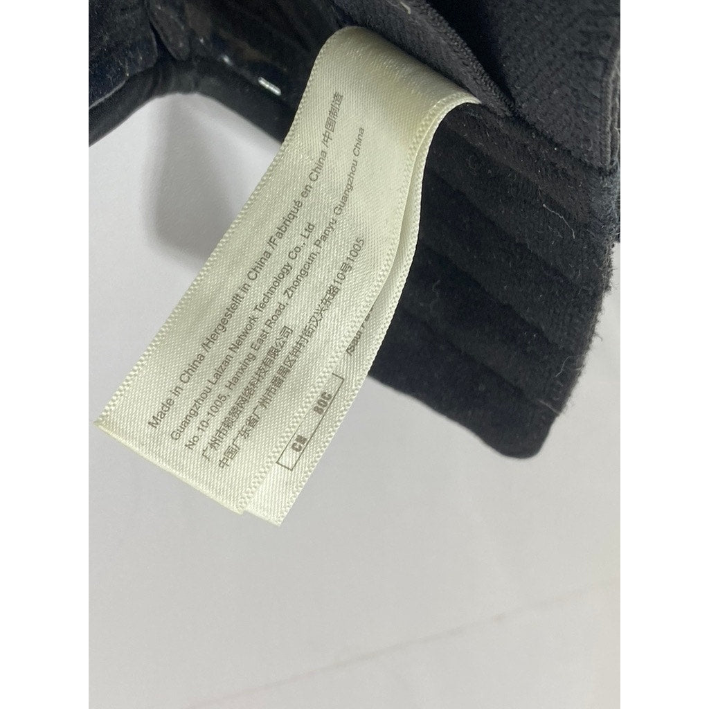 DELMIRA Women's Black Strapless Minimizer Seamless Bandeau Unlined Bra SZ 36C