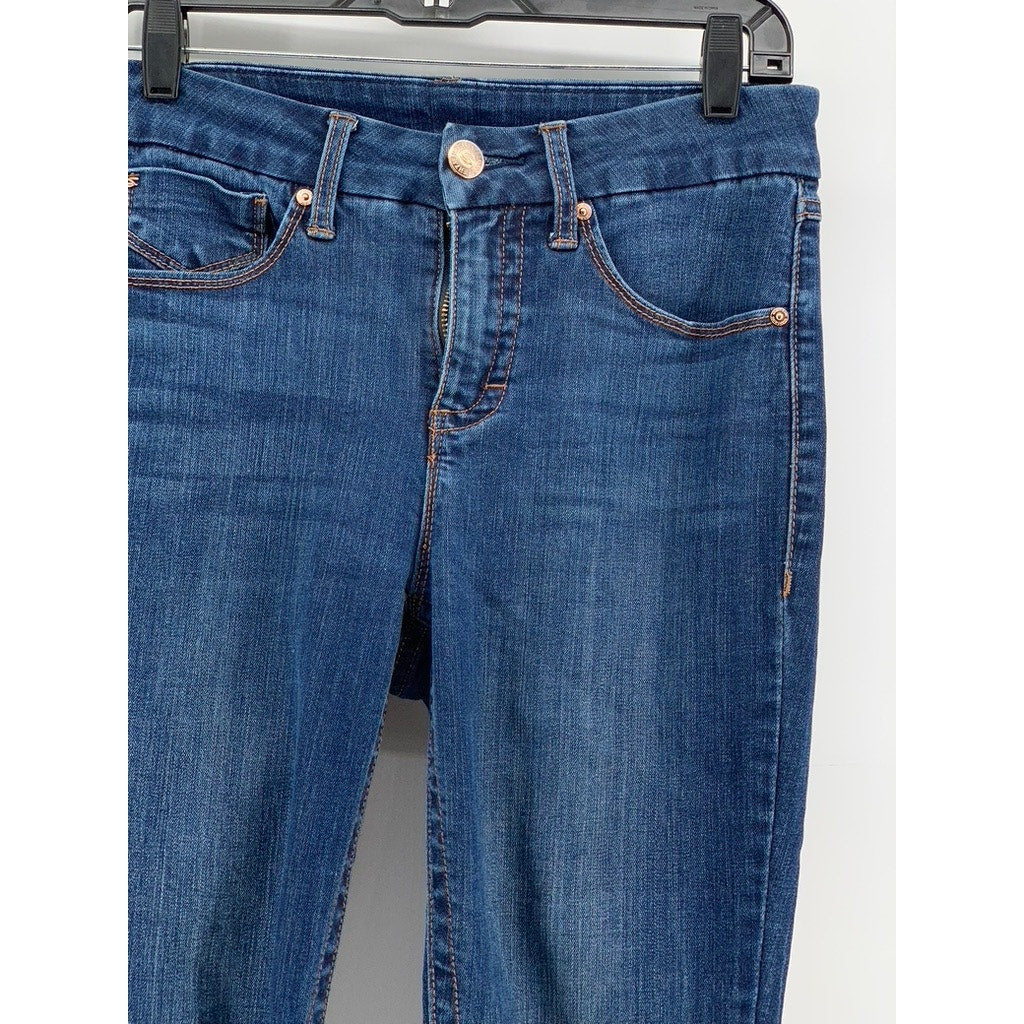 SEVEN7 Women's Avalon Blue Denim Super Skinny Jeans SZ 4